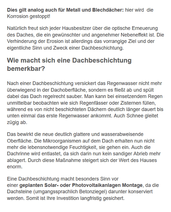 Dachbeschichtung Informationen aus  Schönenberg-Kübelberg