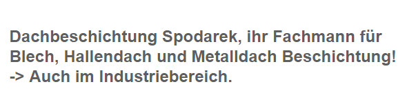 Metalldachsanierung für  Obernheim-Kirchenarnbach - Oberheim, Kirchenarnbach, Obernheim oder Neumühle