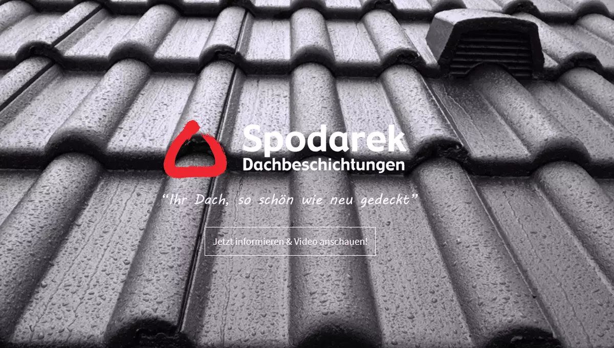 Dachsanierung für Lörrach - ᐅ Spodarek Dachbeschichtungen: Dachreinigung, Dachrenovierung, Dachimprägnierung