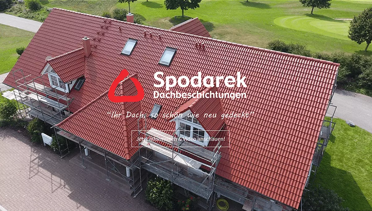 Dachsanierung für Kronburg - ᐅ Spodarek Dachbeschichtungen: Dachreinigung, Dachrenovierung, Dachimprägnierung