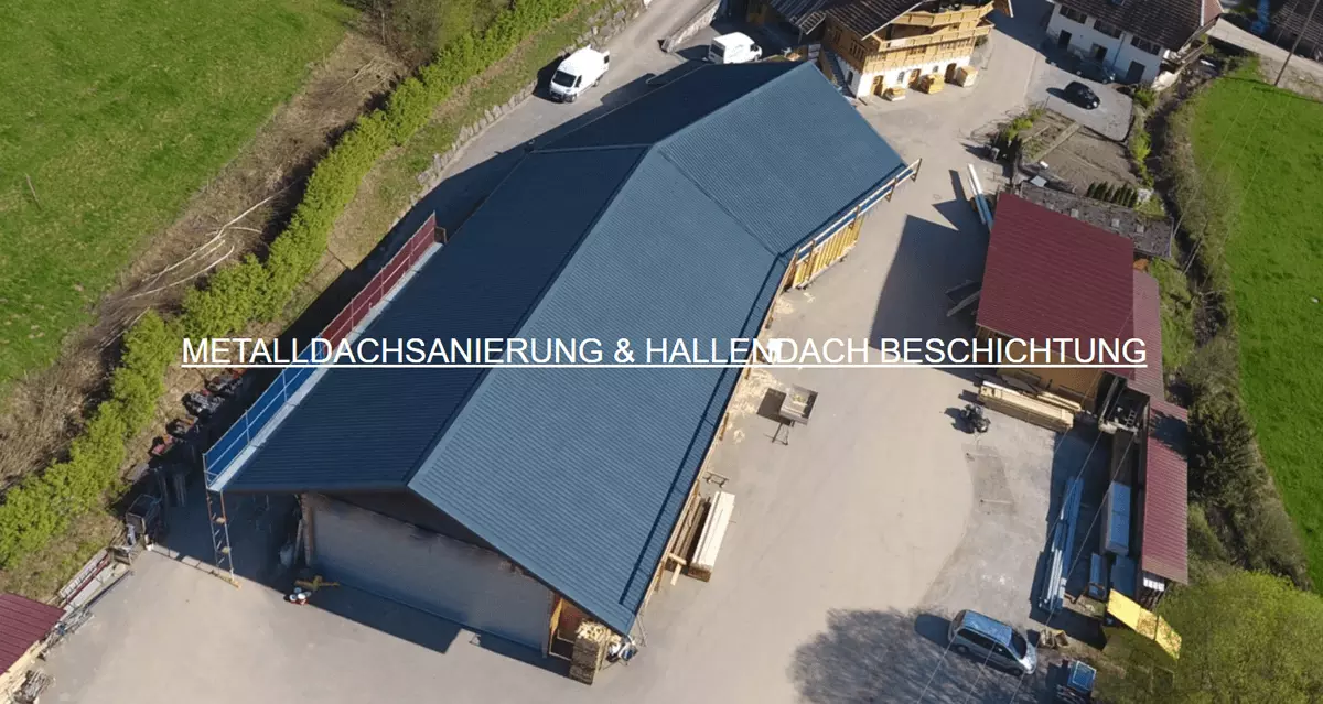 Metalldachbeschichtung in Iggingen - ᐅ Spodarek Dachbeschichtungen: Metalldachsanierung, Hallendach Sanierung, Blechdach Beschichtung